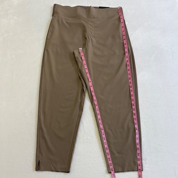 Kirkland Signature Ladies' Ankle Pants, Pull-On, Pockets, Tan Small NWT - Picture 11 of 16